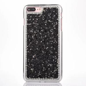 Buy cheap TPU Plating Glitter Jelly Color Pasted Back Cover Cell Phone Case For iPhone 7 6s Plus from wholesalers