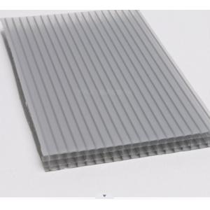 Buy cheap 6mm Transparent Hollow Polycarbonate Panel Roofing Sheet Greenhouse Sheet from wholesalers