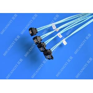 SFF 8643 To 4x SATA SAS Hard Drive Cable Black Multilane With 4 Channels