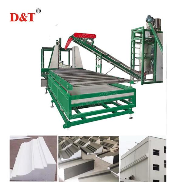 Buy cheap EPS Foam Cement Coating Machine For Styrofoam Decoration Cornice from wholesalers