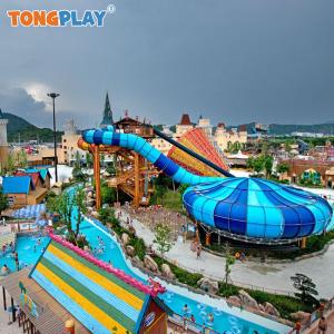 Double Large Bowl Slide Customized Stimulation Entertainment Amusement Equipment