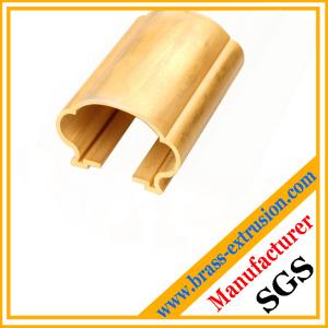 Buy cheap Extruded brass sections of handrails product