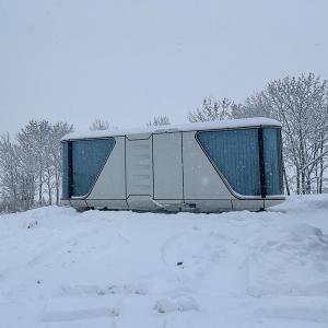 Buy cheap Custiomized Space Capsule House Hotel With Aluminum Plate Wall from wholesalers