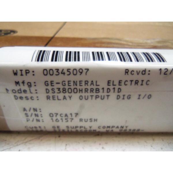 General Electric DS3800HRRB Auxiliary Interface Panel Perfect for Industrial