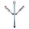 Buy cheap 17/19/21/23mm Size Folding 4 Way Cross Wrench For Car Tire Replacement from wholesalers