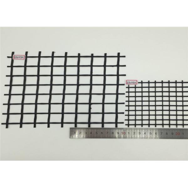 Quality Asphalt Concrete Pavements 3.95m 80kN Glass Fiber Geogrid for sale