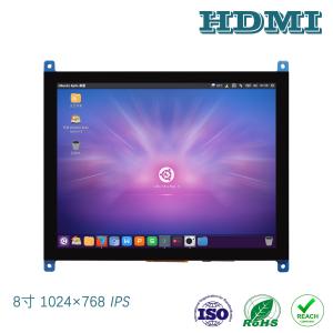 8 Inch TFT Display Module, With PCBA And Touch Panel, 1024X768 HDMI Interface