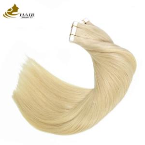 Buy cheap Double Sided Adhesive Tape In Hair Extensions Hybrid Weft Extensions from wholesalers