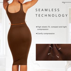 Buy cheap Women's Elegant Bodycon Dress in Satin Fabric with Custom Logo and Pencil Silhouette from wholesalers