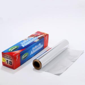 150m Heavy Duty 30cm 45cm Paper Aluminum Foil In Roll Customized Length for