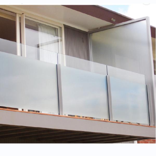 Toughened Laminated Building Tempered Glass Railing Design For Balcony