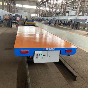 Steel Plant Using 10 Tons Battery Powered Rail Transfer Trolley