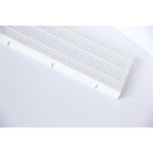 China Socket White Electronics Breadboard Power Line Spring Clip Finishing on sale