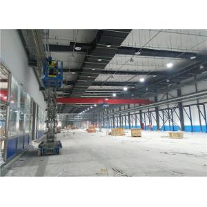 Buy cheap Customized Fireproof Rock Wool Composite Sandwich Panels Prefabricated Structure Steel Warehouse from wholesalers