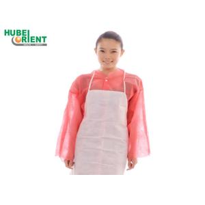 Buy cheap 70x80cm Dust Proof Disposable Polypropylene Nonwoven Apron For Kitchen Or Food Handling from wholesalers