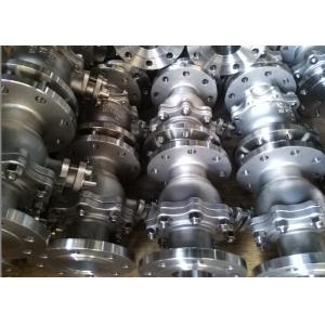 Buy cheap Floating Type Flanged Ball Valve , PN16 BS 5351 SS 2 Piece Ball Valve from wholesalers