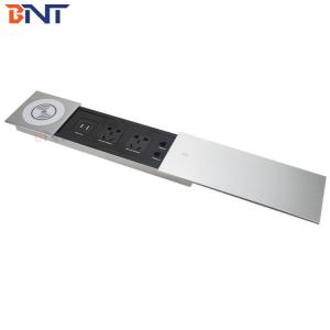 Buy cheap The Silver Aluminum Alloy Panel Rounded Corner Desktop Sliding Open The Hidden Connector BC-01 product