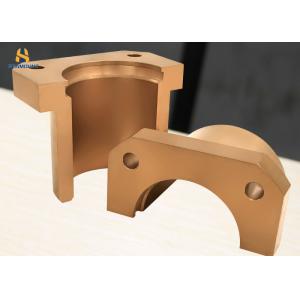 CNC Machining Copper Flanged Split Bushing For Full Specification
