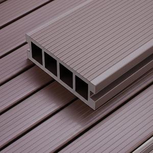 WPC Decking Panel 3000mm Eco-Friendly Fireproof Low Maintenance