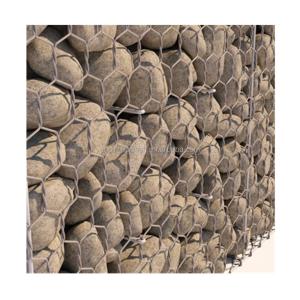 Buy cheap Galvanized Hexagonal Gabion Baskets with Bending Service and 60x80mm Aperture from wholesalers