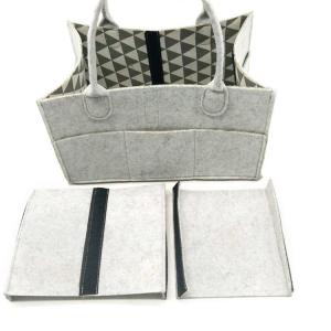 Buy cheap Multi Functional Diaper Organizer Basket With Removable Compartments from wholesalers