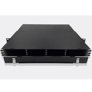 Buy cheap FTTH FTTX 12/24 Fiber Mtp/Mpo Cassettes 8 Port Patch Panel for SM/OM3/OM4 Fiber Networks from wholesalers