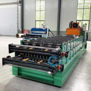 Buy cheap YX840&836 Steel Profile Double Layer Roofing Color Sheet Roll Forming Machine from wholesalers