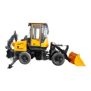 Buy cheap Gradeability 30° HQ-WZ-8-12 Construction Mini Loader Backhoe Loader With Backhoe from wholesalers