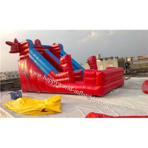 Buy cheap inflatable spider man bouncy castle , inflatable dry slide , inflatable slide from wholesalers