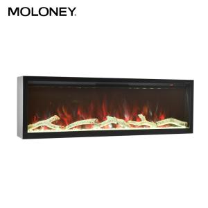 Buy cheap 1540mm Fire Effect Fully Recessed Electric Fireplace With Colored Flames from wholesalers
