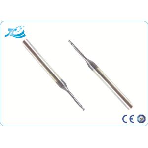 Ball Nose Long Neck End Mill Carbide Tapered End Mills CE / TUV Approved