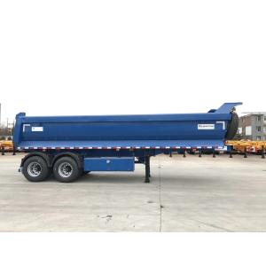 China 3 Axles Heavy Mechanical Suspension Trailer Rear Dumping Truck Trailers with 9t Grade on sale