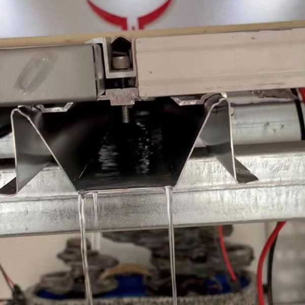 Buy cheap Resistant Aluminum Solar Roof Drainage Channel Silver Color Low Maintenance Easy Surface Mount from wholesalers