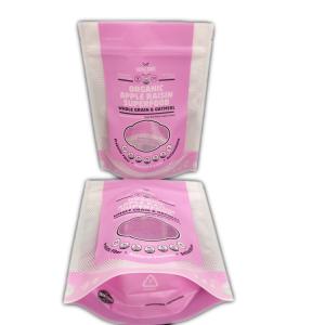 Front Plastic Zipper Lock MOPP Plastic Pouches Packaging