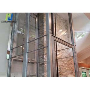 Buy cheap Skylight Curved Sightseeing Elevator Glass product