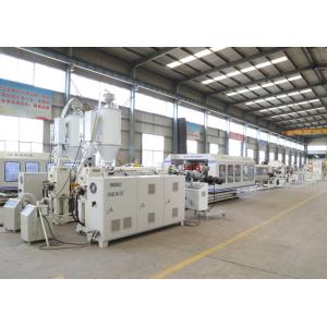 Full Automatically Corrugated Pipe / Air Duct Extrusion Line High Speed