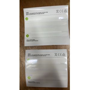 100PCS/Bag Phone Package Box Seal Stickers Box Seal For Iphone 17 16 15 14 13 12