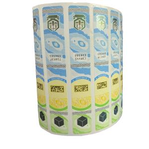 Buy cheap 3cm X 3cm Anti Counterfeit Sticker with Special Paper and High Durability for Brand Protection from wholesalers