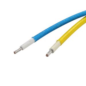 Buy cheap Flexible And Reliable Fiberglass Insulated Copper Wire Stranded Conductor Black Jacket from wholesalers