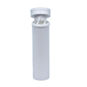 Buy cheap Effervescent Vitamin Tablet Bottles in White Plastic with Spiral Cap and Desiccant from wholesalers