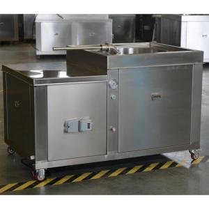China Low Cost Commercial-Grade 300kg/H Horizontal Hydraulic Enema Machine For Sausage Processing on sale
