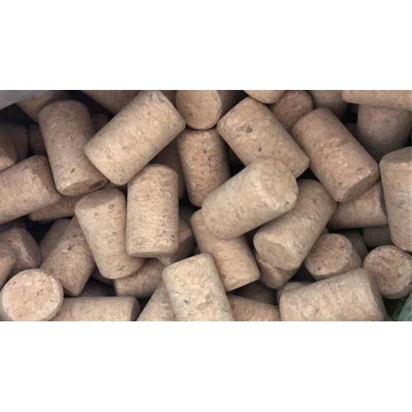 Quality 24*44MM Wine Cork Stopper & Champagne Cork with Agglomerated Cork Material for sale