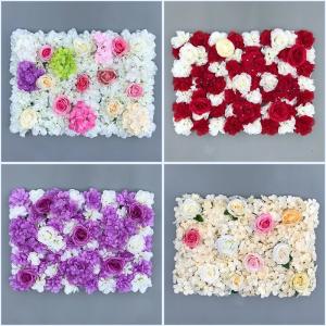 Buy cheap Factory direct sale artificial flower wall for wedding stage decoration from wholesalers