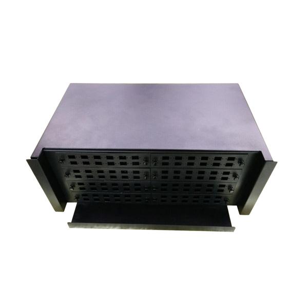 Buy cheap FTTH FTTX 19" 4U 96 Cores ODF Optical Fiber Patch Panel from wholesalers