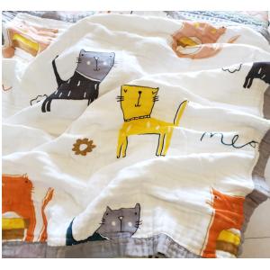 Buy cheap Silkworm Chrysalis Protein Fiber Swaddle Gauze Fabric 58 Inch Anti UV from wholesalers