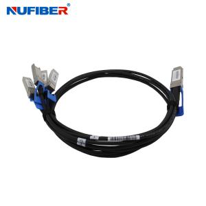 Buy cheap 100G Direct Attach Cable QSFP28 To 4xSFP28 4*25G Dac Cable 1M Passive Copper Direct Attach Cable from wholesalers