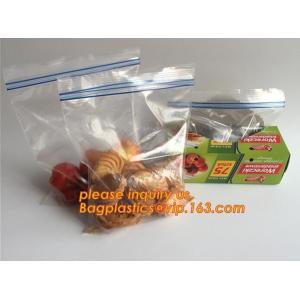 Buy cheap double track reclosable zip lock bag, double-track zipper closure, slide seal reclosable poly bags, package double track from wholesalers