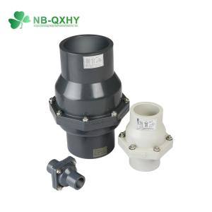 Buy cheap Effective Ddcv Double Lobe Function PVC White Swing Check Valve with ANSI Standard from wholesalers