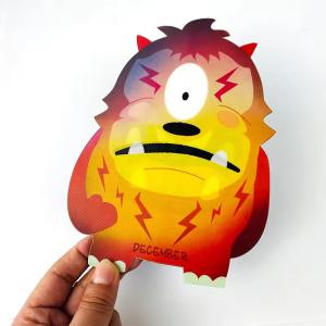 Customizable PET Lenticular 3D Card For Advertising And Souvenirs