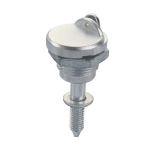 Chrome Plated Quarter Turn Lock Zinc Alloy Cylinder Cam Lock